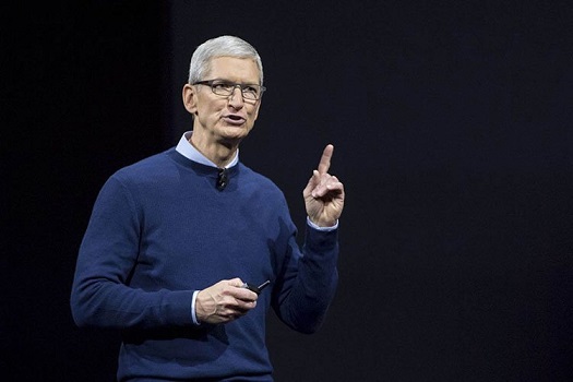 Глава Apple Кук получил 5 миллионов акций компании на $750 миллионов  Глава Apple Кук получил 5 миллионов акций компании на $750 миллионов