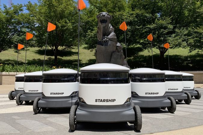 Естонський стартап Starship Technologies розпочне масове виробництво роботів-кур’єрів Естонський стартап Starship Technologies розпочне масове виробництво роботів-кур’єрів
