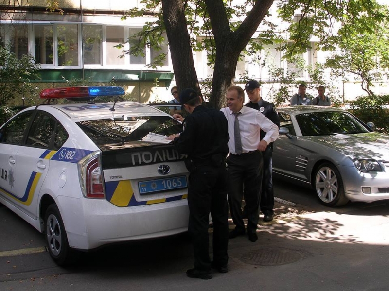 Под зданием ГПУ 