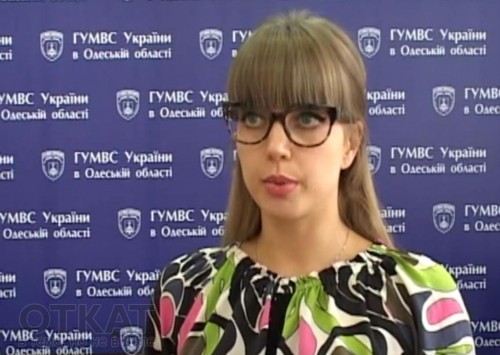 Спикером милиции Одесчины стала сексапильная 28-летняя модель